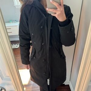 Canada Goose long parka with REAL FUR hood!